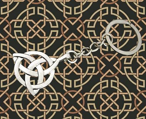 Celtic Cross Keychain Irish Knot Pendant Jewelry Gift