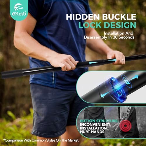 Portable Badminton Set with Net, 4 Rackets & 4 Shuttlecocks