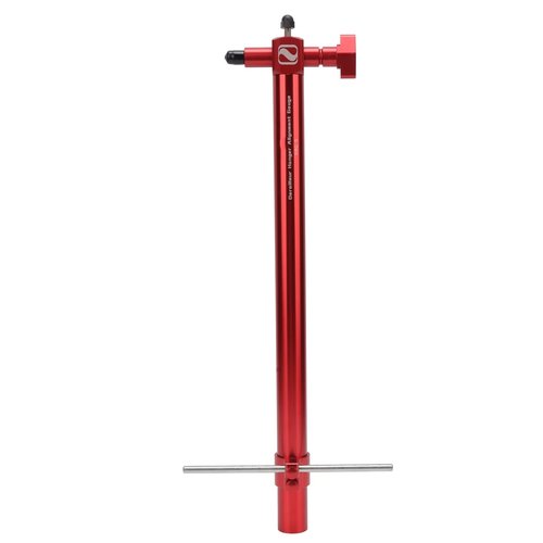 POENVFPO Derailleur Alignment Tool,Portable High Strength Aluminium Alloy Rear Derailleur Hanger Alignment Repair Tool (Red)