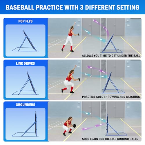 5FTx4FT Multi-Sport Rebounder Net - Soccer, Baseball, Volleyball Training