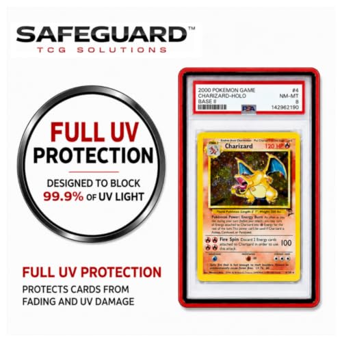 Metal PSA Slab Bumper Case - UV Resistant Aluminum for Graded Cards