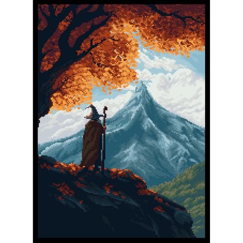 (Middle Earth) 100% Hand-Drawn Textured Matte Card Sleeves 100 Count for MTG/TCG by Realm Guard