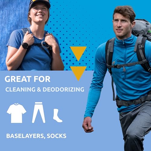 Nikwax BaseWash 34 fl oz - Specialty Cleaner for Synthetic Base Layers & Activewear