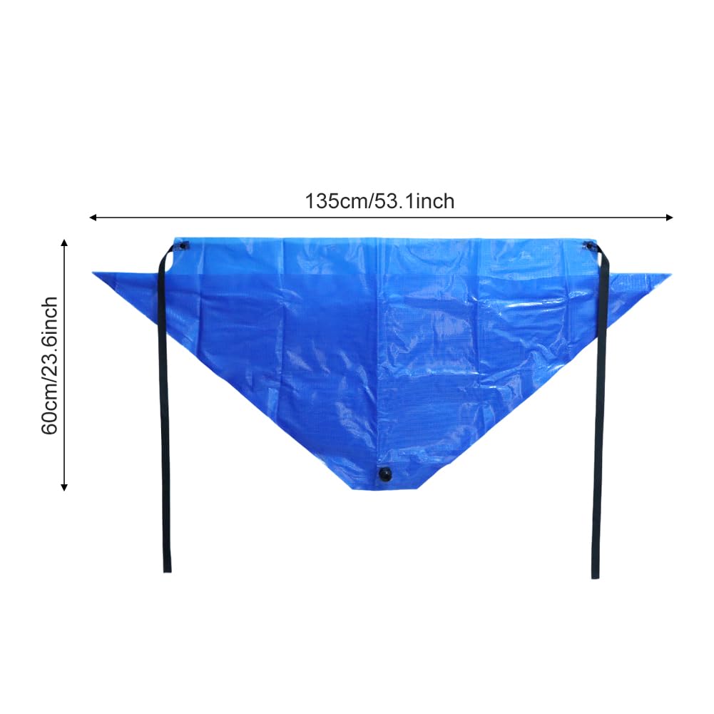 Air Conditioner Cleaning Cover Kit, Waterproof Wall Mounted Split Air Conditioner Protector Bag Washing Cover with 2.4mWater Pipe AC Units Cleaning Tools for Household 1~1.5P