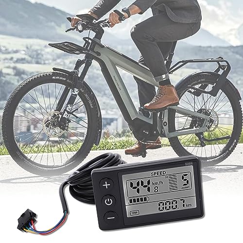S866 Electric LCD Display Speedometer Odometer for E-Scooters