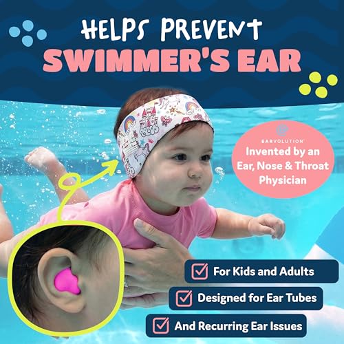Putty Buddies Ear Evolution Floating Moldable Earplugs - Hot Pink, 3 Pack