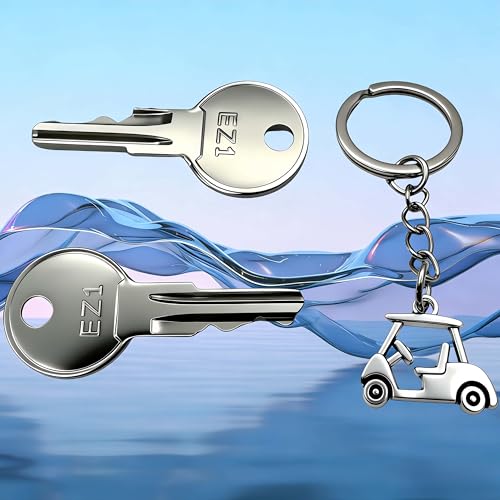 Replacement Ignition Keys for Golf Carts - 1982-Up Gas & Electric - 2PCS