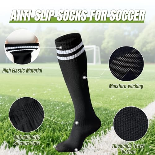 Soccer Shin Guards for Kids, Youth and Adults, Includes Optimized