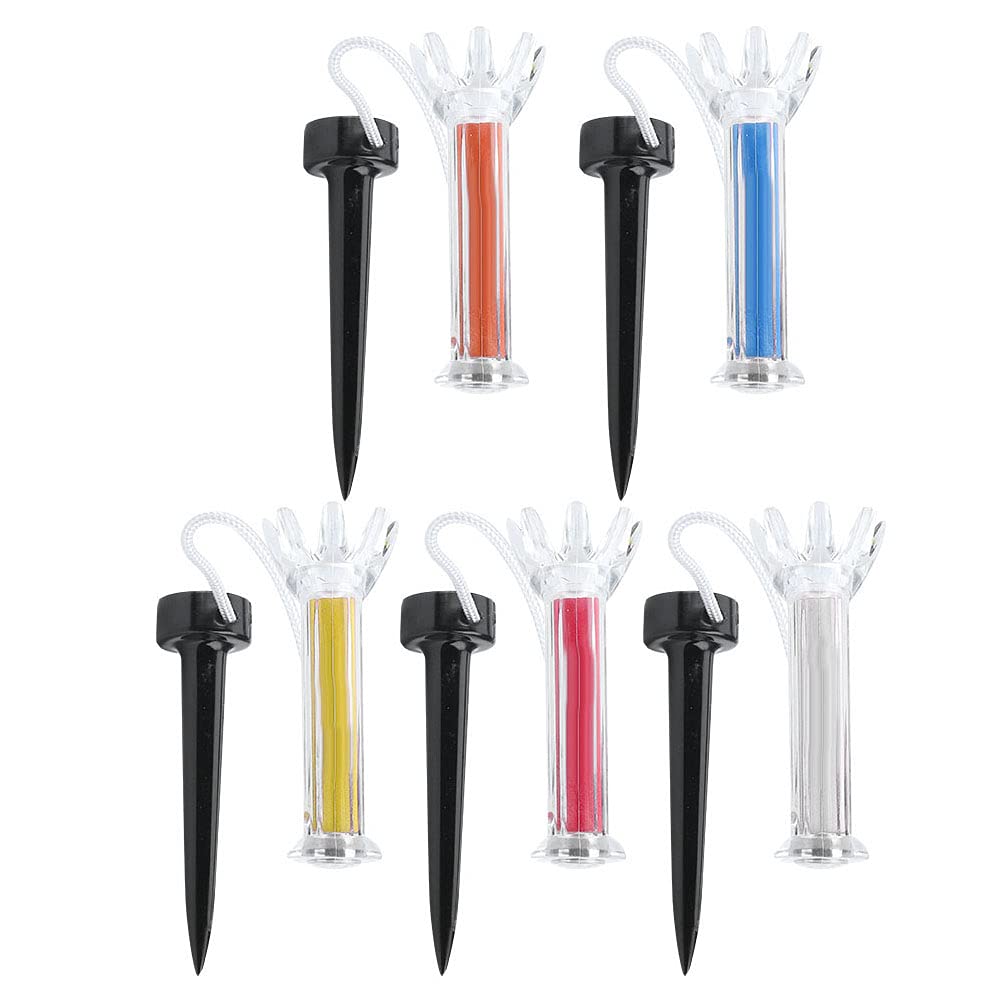 POENVFPO Magnetic Tees, Durable Plastic, Stable Ball Holder for Practice Training (79mm)