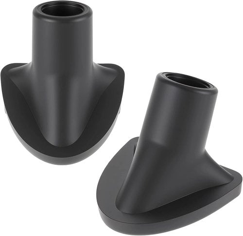 2pk Black Universal Golf Bag Stand Feet – Durable Rubber, Anti-Slip for Turf/Rain, Tool-Free Install (Fits Most Brands)