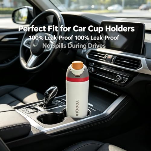 Kids Insulated Stainless Steel Water Bottle with Straw for Sports,