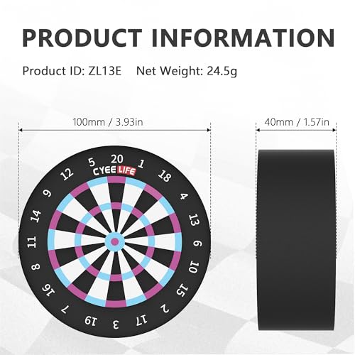 Mini Dart Holder - Space-Saving Storage Rack for Soft & Steel Tip Darts