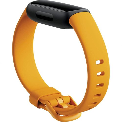 Fitbit Inspire 3 Fitness Tracker – Advanced Health Insights with Stress Management, Workout Intensity & Sleep Tracking, 24/7 Heart Rate, Includes Small and Large Classic Bands (Morning Glow/Black)