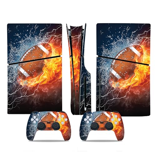 American Football Vinyl Skin Wrap for PS5 Slim Console & Controller