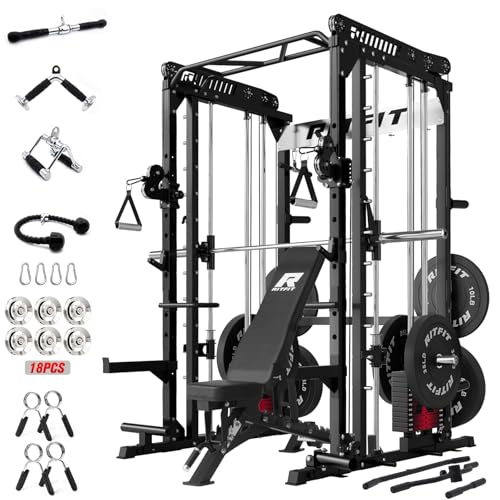 All-In-One Smith Machine with Weight Stack - Black / M1 Pro Set