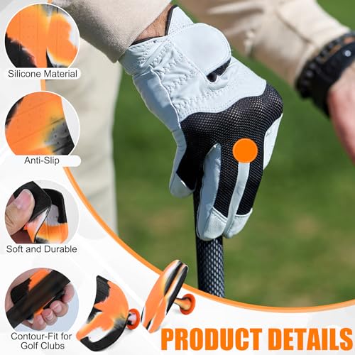 Golf Swing Trainer with Ergonomic Grip Pad - Posture Correction Training Aid