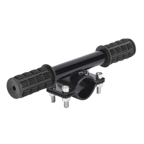 Scooter Children's Handlebar, Safety Scooter Kids Handle Grip Bar Electric Scooter Child Handrail for Electric Scooter(Black) Electric Car Scooter Supplies