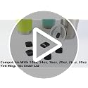 Magnetic Slider Replacement for Tumbler Lids - 5 Pack