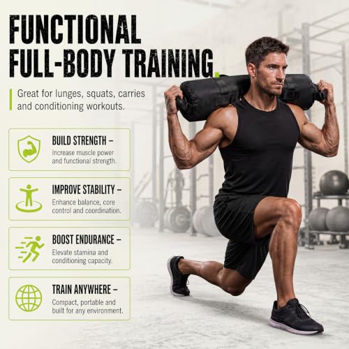 Medium Adjustable Workout Sandbag for Core Strength Training