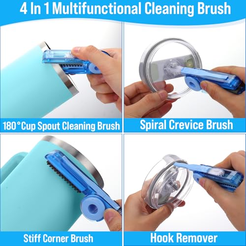 XANGNIER Water Bottle Cleaner Brush Set for Stanley Tumbler 40 oz/30