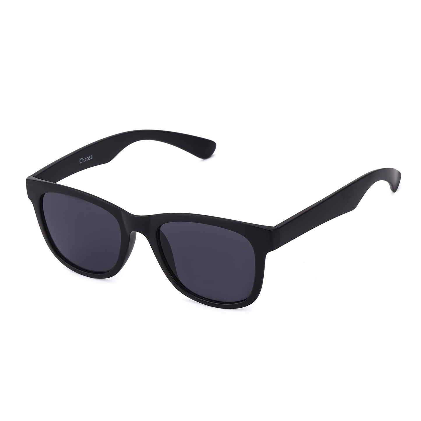 Cheosa Trendy Retro Classic TR90 Sunglasses Non-Polarized for Women Man UV Protection Frame MB
