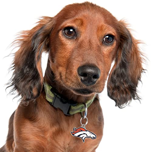 Personalized NFL Denver Broncos Pet ID Tag - Custom Engraving