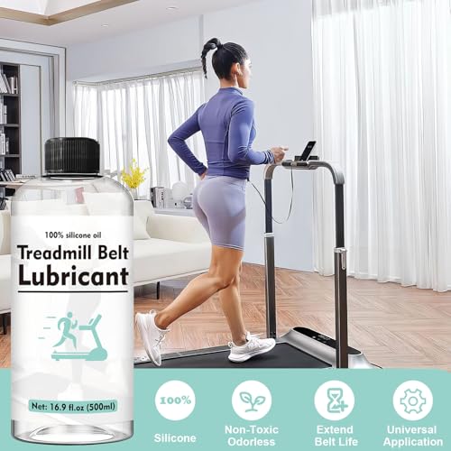 Treadmill Lubricant - 500ml Silicone Oil with Tube & Syringe