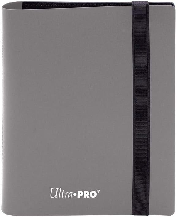 Ultra Pro Eclipse 2 Pocket Pro Binder - Smokey Grey | Durable and Stylish Storage Solution