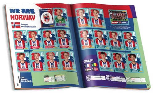 Panini FIFA World Cup 2026 Sticker Album – Multi-Color Official Collection