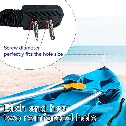 Kayak Pad Eyes/Kayak Handle,Pad Eye with Rivets; Handle Accessories,