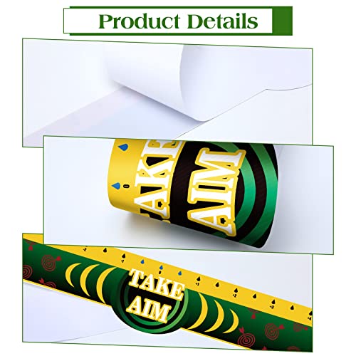 Dart Throw Line Stickers - 2 Pack PVC Floor Markers