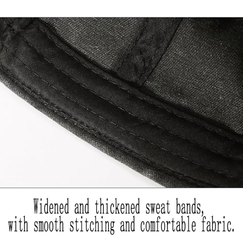 Retro Brimless Beanie Hat - Washed Cotton Skull Cap for All