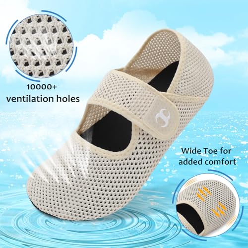 Water Shoes for Women & Men - Quick Dry Aqua Socks 6.5-7.5