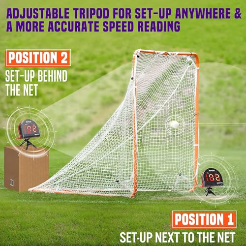 Lacrosse Speed Radar Gun - Measures Shot Power & Speed