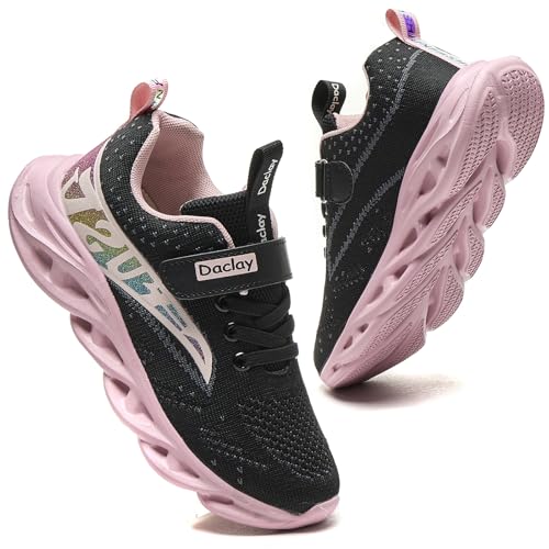 Kids Sports Running Shoes - Casual Knit Sneakers for Boys & Girls