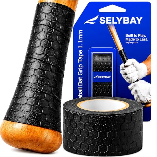 Baseball Bat Grip Tape 1.1mm - Shock-Absorbing Softball Wrap