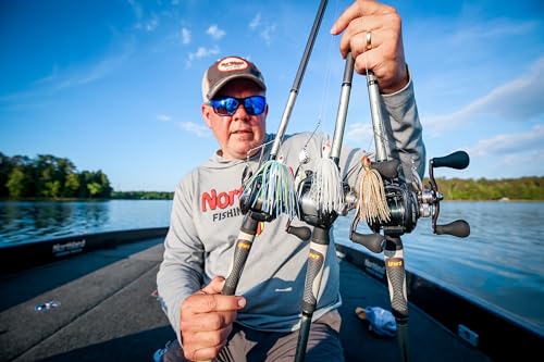 Reed Runner Single Spin Spinner Bait - 3/8 Oz - White Shad