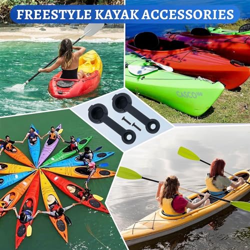 Kayak Scupper Plugs with Screws - 2 Count for Lifetime Models