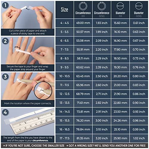 Silicone Wedding Ring for Women - Pure White Engagement Band 5.5mm