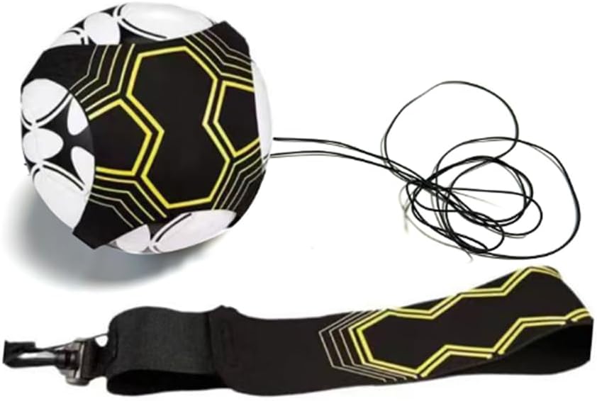 Soccer Training Strap - Adjustable Velcro Ball Control Trainer with Premium Fabric & Activity Buckle