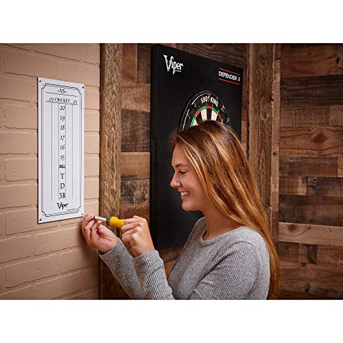 Viper Dry Erase Scoreboard for Cricket & 01 Dart Games - Small