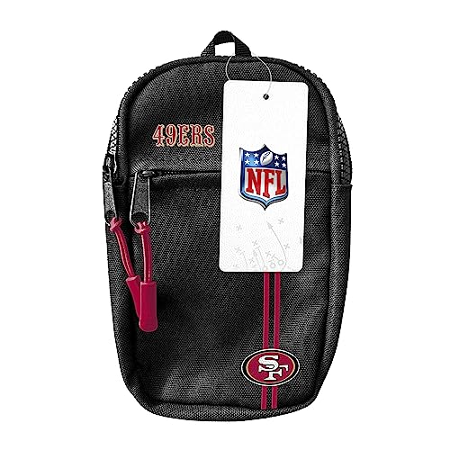 San Francisco 49ers Crossbody Phone Bag - NFL Mini Sling Bag