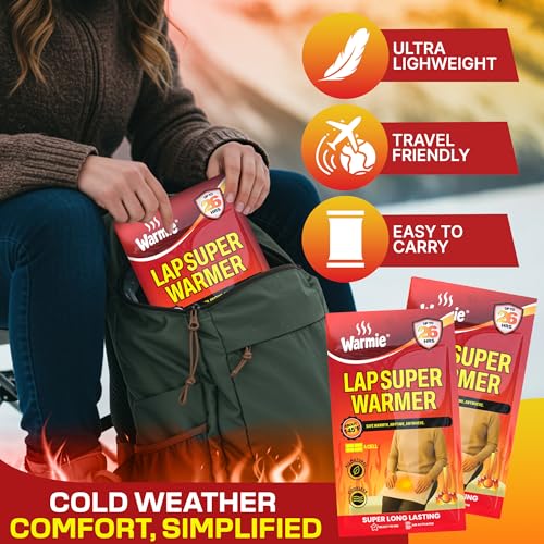 Lap & Body Warmer - Air Activated, Long Lasting Heat - 1 Pack