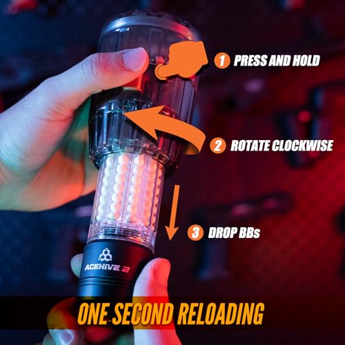 40mm Reusable Airsoft Grenade BB Dispersal Device - 2+1 Pack
