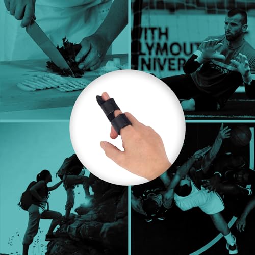 Adjustable Finger Splint Set - 4 Pack for Trigger, Mallet & Arthritis Pain