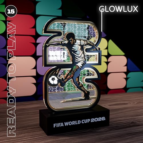 2026 FIFA World Cup Wooden Art Night Light - Official Player