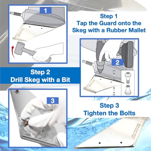 Boat Skeg Protector Guard for MerCruiser Alpha 1 Gen 2 - SS316