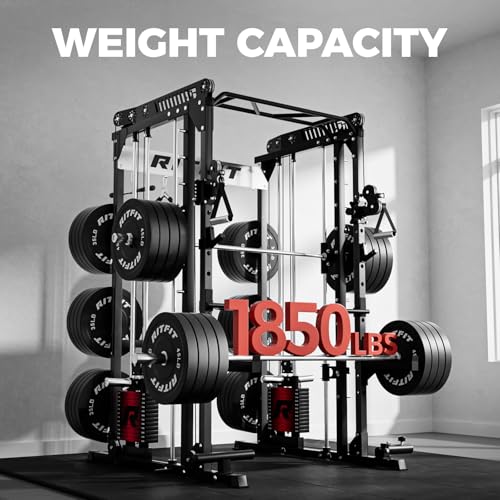 All-In-One Smith Machine with Weight Stack - Black / M1 Pro Set