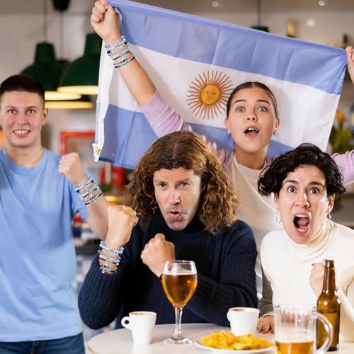 Argentina Soccer Bracelet - World Cup Sports Event Accessory