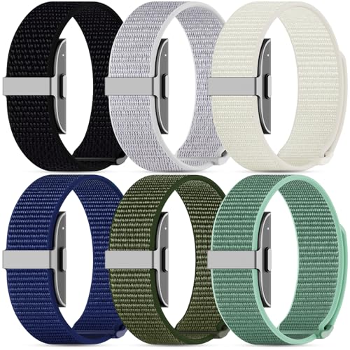 Polyjoy Hume Band Replacement Strap 1.0 Nylon Loop Sport Wristband – Black/SeaShell/Starlight/Navy Blue/Army Green/Green